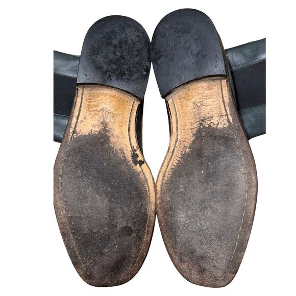 GUCCI Green Leather Chelsea Boots    Size: UK 8.5 US 9 main image 6